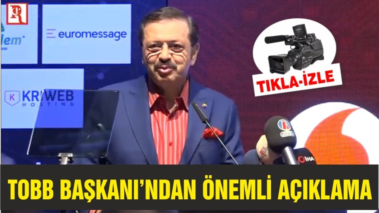 TOBB BAŞKANI HİSARCIKLIOĞLU BALIKESİR'DE