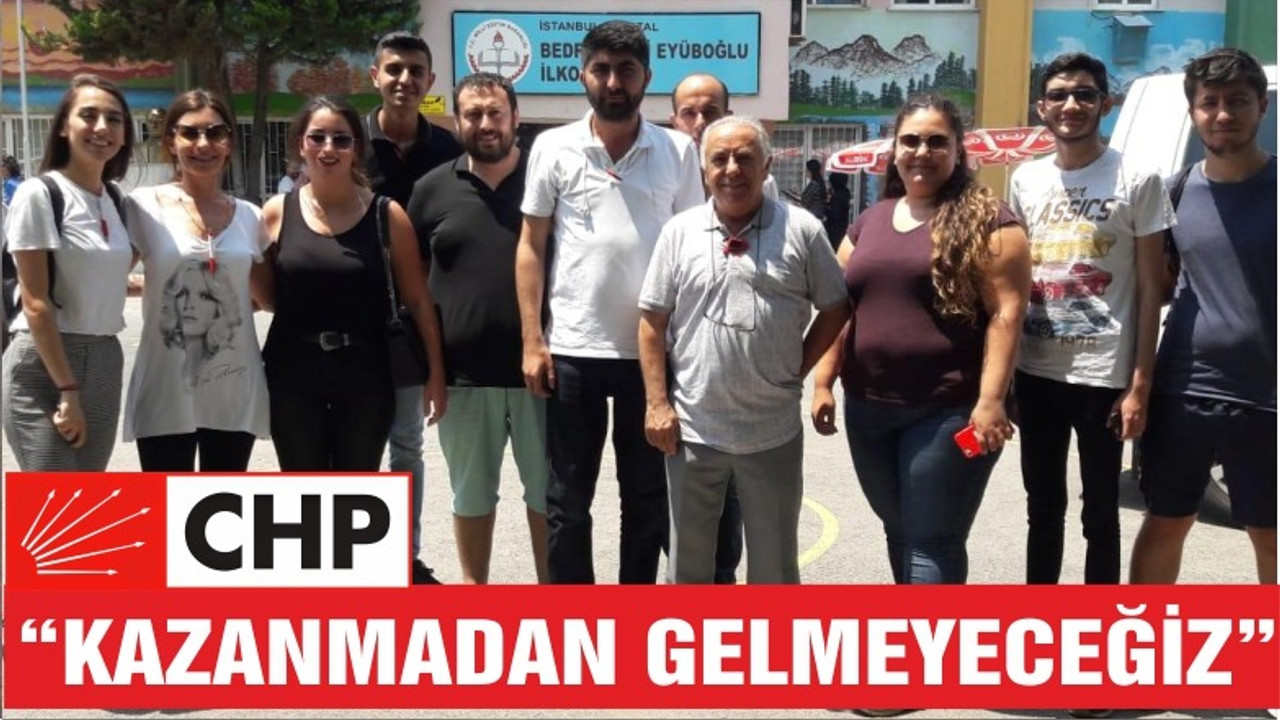 CHP BALIKESİR GENÇLİK KOLLARI "KAZANMADAN GELMEYECEĞİZ"
