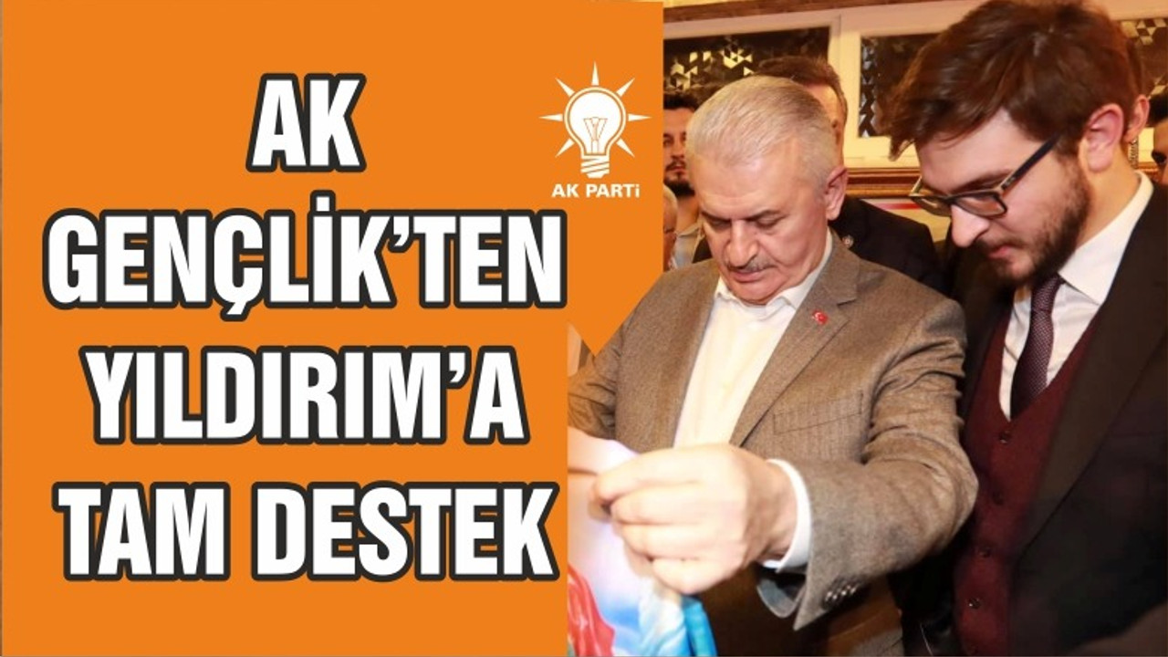 AK GENÇLİK BALIKESİR'DEN YILDIRIM'A DESTEK