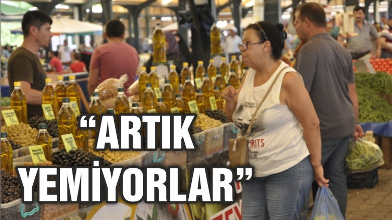 Pazar Esnafı Dertli “ARTIK YEMİYORLAR”