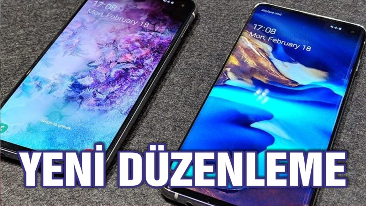 IMEI numaralı eşyaların ticaretine düzenleme
