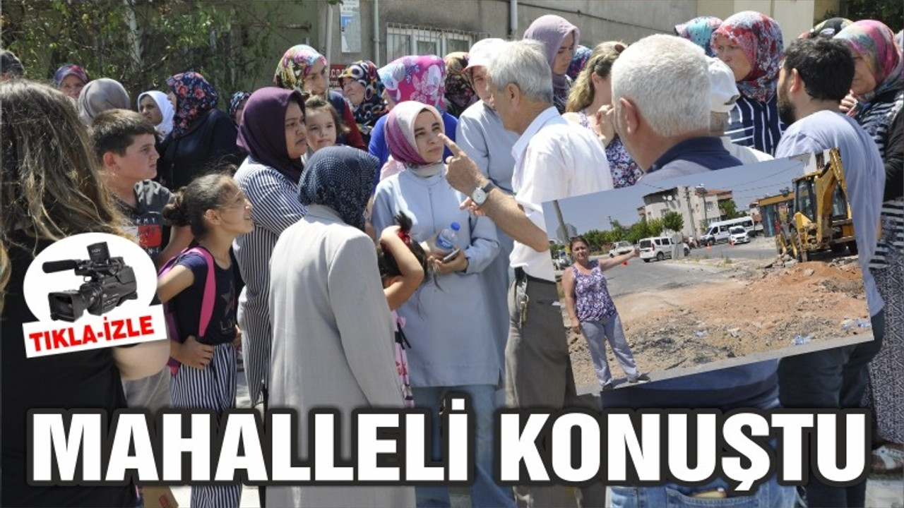 YOL NEDEN KAPATILDI? MAHALLELİ KONUŞTU