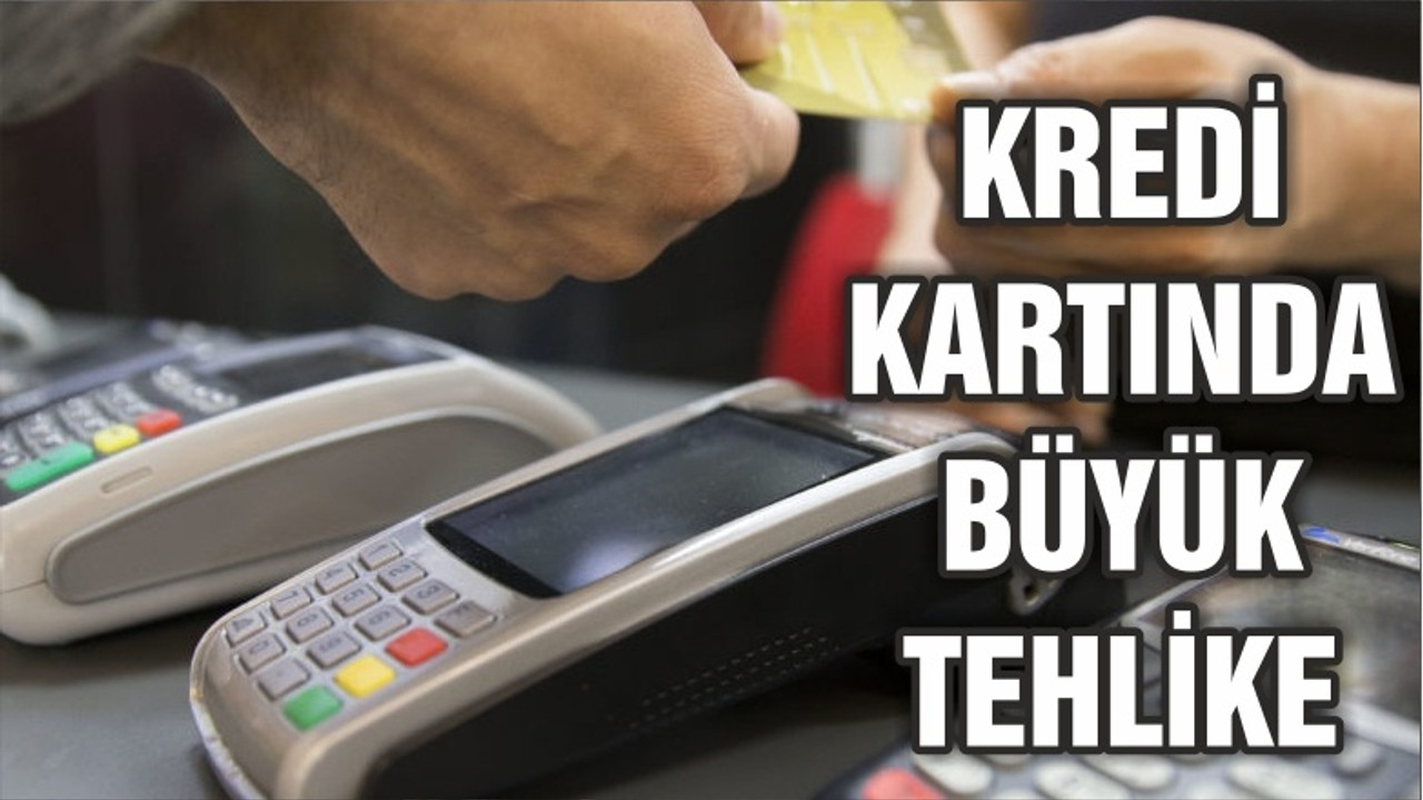 Kredi kartında taksit tehlikesi