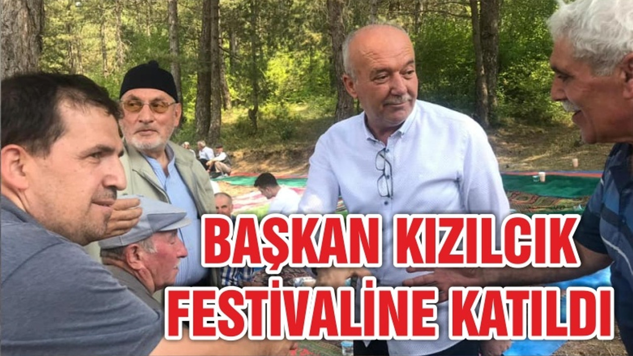 BAHÇAVAN KIZILCIK FESTİVALİ’NA KATILDI