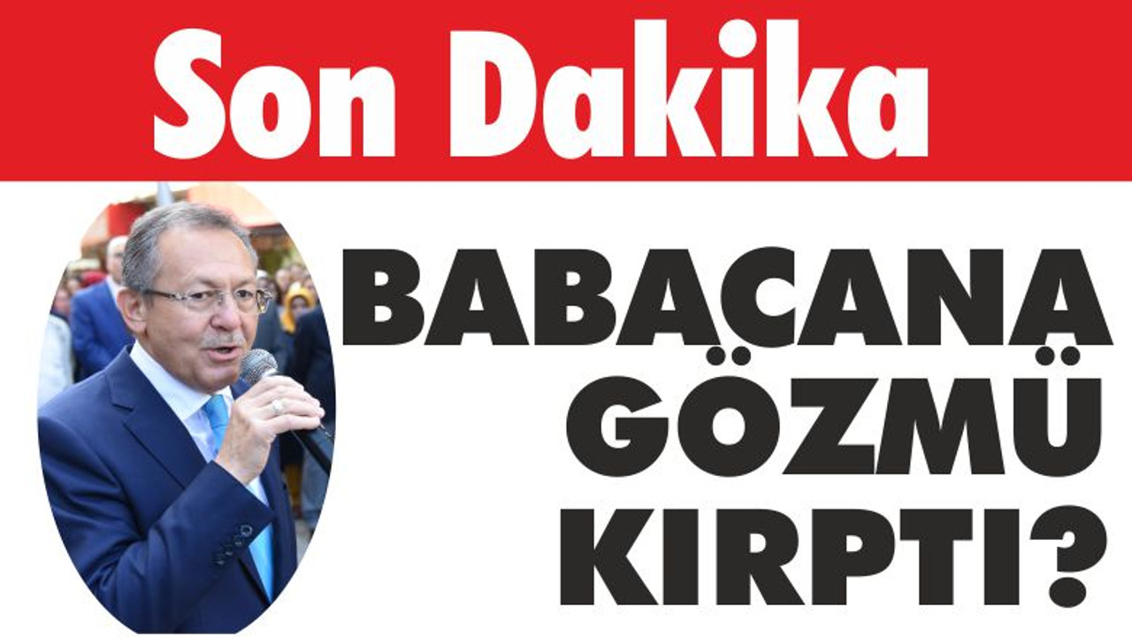 UĞUR BABACANA GÖZMÜ KIRPIYOR ?