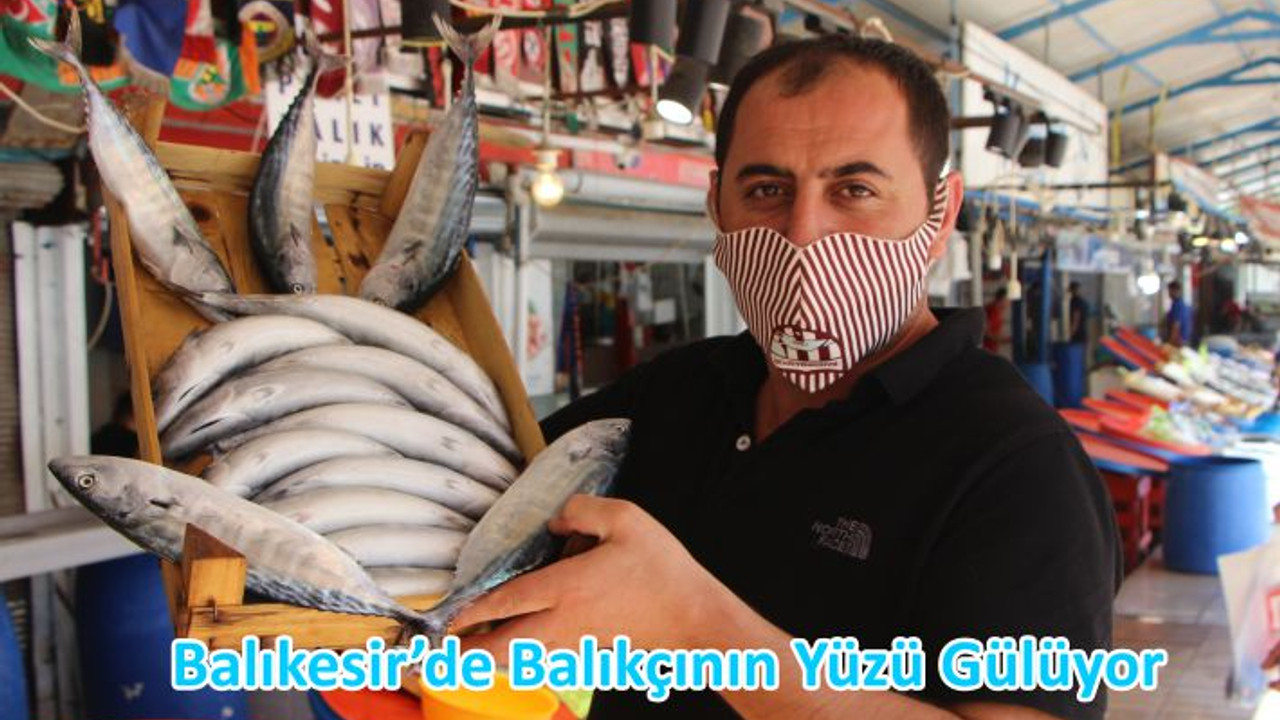 Balıkesir'de Balıkçının Yüzü Gülüyor