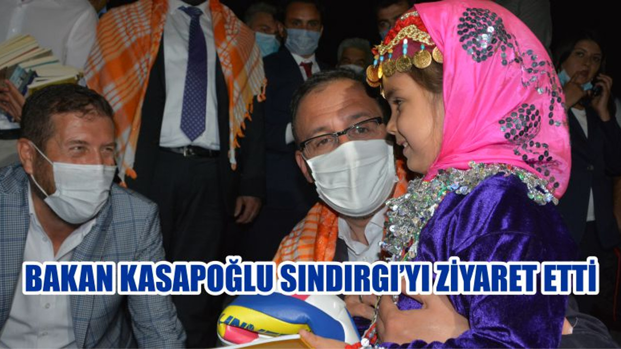 Bakan Kasapoğlu Sındırgı'yı Ziyaret Etti