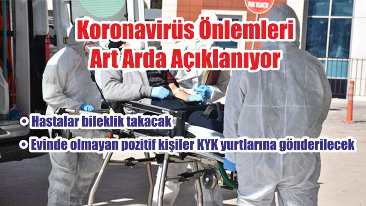 Koronavirüs Önlemleri Art Arda Açıklanıyor