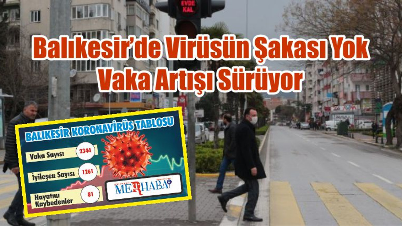 BALIKESİR’DE 31 AĞUSTOS KORONAVİRÜS TABLOSU