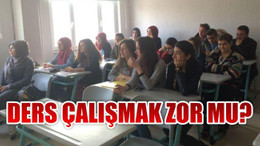 Ders Çalışmak Zor Mu?