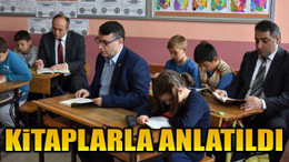 Kitaplarla anlatıldı