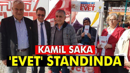 Saka 'Evet' Standında