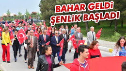 Bahar geldi şenlik başladı