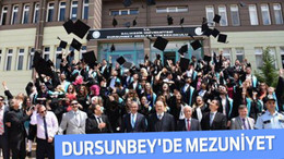 DURSUNBEY’DE MEZUNİYET