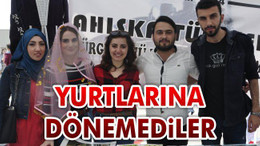 Yurtlarına dönemediler