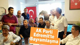 AK Parti Edremit’te bayramlaşma