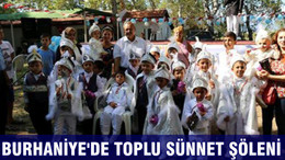 Burhaniye’de toplu sünnet şöleni