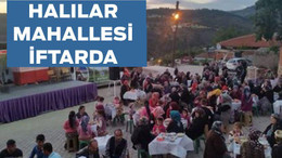 HALILAR MAHALLESİ İFTARDA