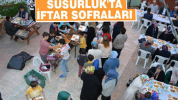 Susurluk’ta iftar sofraları