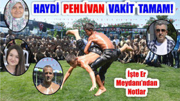 CİHAN PEHLİVANI'NIN YURDU ŞAHLANDI
