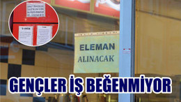 Gençler İş Beğenmiyor