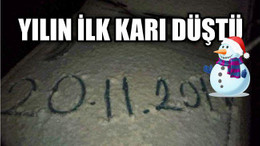 YILIN İLK KARI DÜŞTÜ