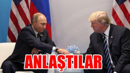 Trump ve Putin Suriye Konusunda Anlaştı