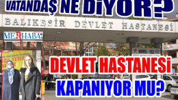 HASTANEYE ÇÖZÜM BEKLENİYOR