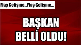 O İLÇE BAŞKANINI SEÇTİ!