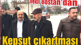 KASIM BOSTAN’DAN KEPSUT’A ÇIKARTMA