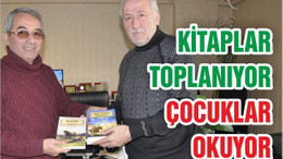 KİTAPLAR TOPLANIYOR ÇOCUKLAR OKUYOR