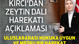 KIRCI’DAN ZEYTİN DALI HAREKATI AÇIKLAMASI