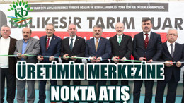 ÜRETİMİN MERKEZİNE NOKTA ATIŞ