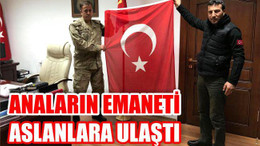 ANALARIN EMANETİ ASLANLARA ULAŞTI