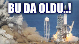 İnsanoğlu Uzaya Otomobil Gönderdi..