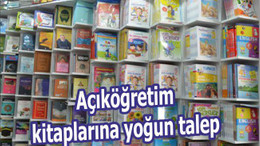 Açıköğretim kitaplarına yoğun talep