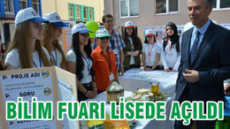 TÜBİTAK 4006 BİLİM FUARI’NIN AÇILIŞI YILMAZ AKPINAR MESLEKİ VE TEKNİK ANADOLU LİSESİ’NDE YAPILDI