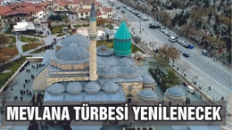 Mevlana’nın Turkuaz Kubbesi 64 Yıl Sonra Yenileniyor!