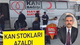 KIZILAY'DA KAN STOĞU AZALDI