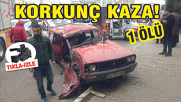 Korkutan kaza: 1 ölü