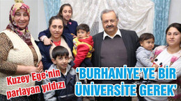 ‘BURHANİYE’YE BİR ÜNİVERSİTE GEREK’