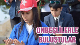 15 YAŞINDAKİ 104 EDREMİTLİ ÖĞRENCİ, ÇANAKKALE’DE ONBEŞLİLERLE BULUŞTU