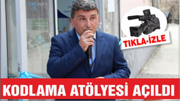 ROBOTİK KODLAMA ATÖLYESİ AÇILDI