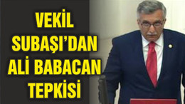 SUBAŞI:”YAZIKLAR OLSUN DİYORUM”