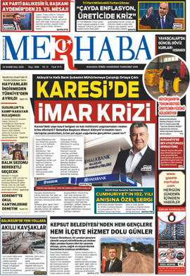 04 Kasım 2025 Tarihli E-Gazete