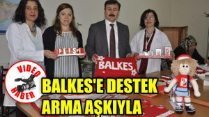 Balkes'e destek arma aşkıyla