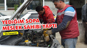 Yediğim sopa meslek sahibi yaptı