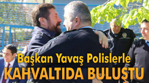 Başkan Yavaş Polislerle Kahvaltıda Buluştu