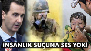 İnsanlık suçuna ses yok!