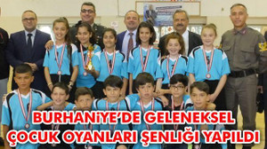Burhaniye’de geleneksel çocuk oyanları şenliği yapıldı